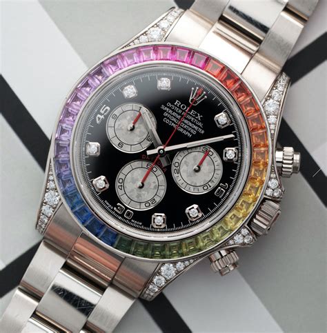 rainbow daytona rolex retail price|Rolex rainbow 116599 price.